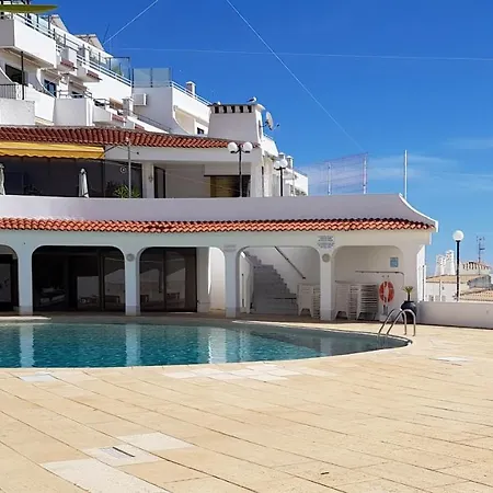 Albufeira, Sea And Old Town View