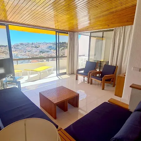Albufeira, Sea And Old Town View * Албуфейра