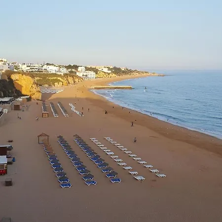 Albufeira, Sea And Old Town View *