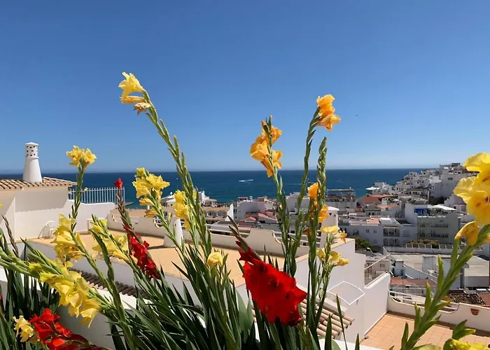 Albufeira, Sea And Old Town View Apartmán