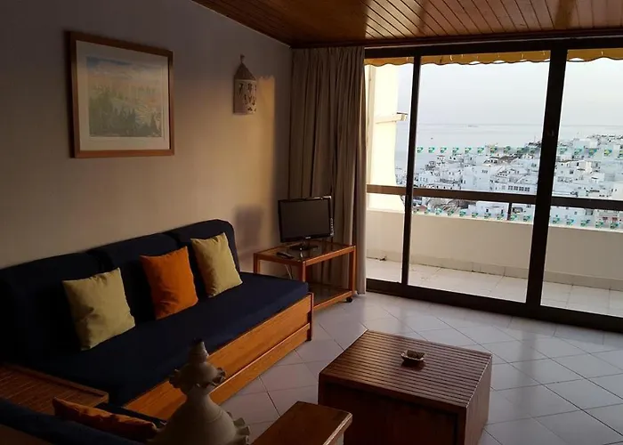 Albufeira, Sea And Old Town View *