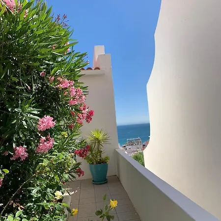 Albufeira, Sea And Old Town View דירה *